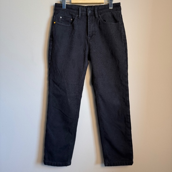Caterpillar CAT Mens Insulated Canva Work Pants Black 30/30 Lined Outdoor Pocket - Picture 1 of 14